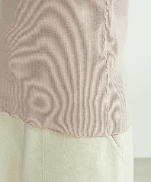 ONIGIRI（オニギリ）の「【一部店舗限定】　リブタンクトップ（タンクトップ・レディース・ホワイト/ベージュ/チャコール・MEDIUM/LARGE）」の13枚目の写真