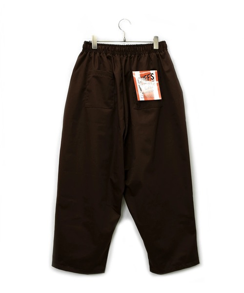 CORISCO(コリスコ)の「CORISCO シェフ バルーン イージー パンツ (M1)(その他パンツ・メンズ・パープル/ブルー/ブラウン/ライトベージュ/ブラック/カーキ/ダークインディゴブルー/オレンジ/インディゴブルー/アイボリー/ベージュ/グリーン・LARGE/MEDIUM/X-LARGE)」の4枚目の写真