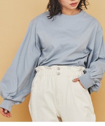 WEGO | WEGO/ボリュームギャザースリーブロンＴ(Tシャツ/カットソー)