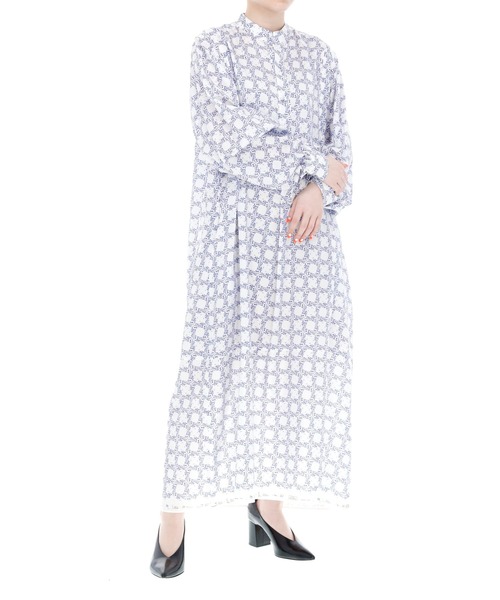 Ponti ポンティ の Ponti ウォッシュドパターンインクジェットビッグシャツドレス ワンピース Wear