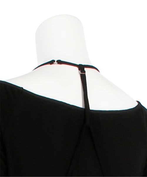 G.V.G.V.(ジーヴィージーヴィー)の「HOLE DRESS AND HALTER DRESS(ワンピース・レディース・ブラック/ブラウン・S/XS)」の5枚目の写真