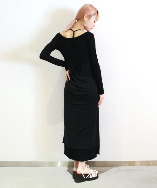 G.V.G.V.(ジーヴィージーヴィー)の「HOLE DRESS AND HALTER DRESS(ワンピース・レディース・ブラック/ブラウン・S/XS)」の16枚目の写真