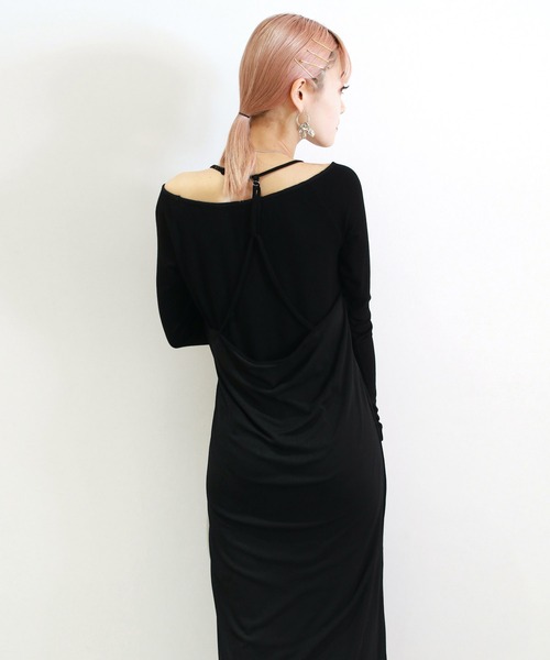 G.V.G.V.(ジーヴィージーヴィー)の「HOLE DRESS AND HALTER DRESS(ワンピース・レディース・ブラック/ブラウン・S/XS)」の18枚目の写真