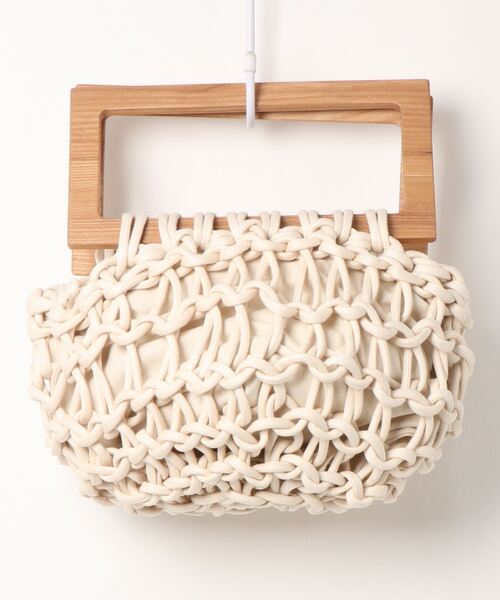 ALIENINA(アリエニーナ)の「【ALIENINA/アリエニーナ 】 IRIS ハンドバッグ(ハンドバッグ・レディース・ホワイト・FREE)」の3枚目の写真