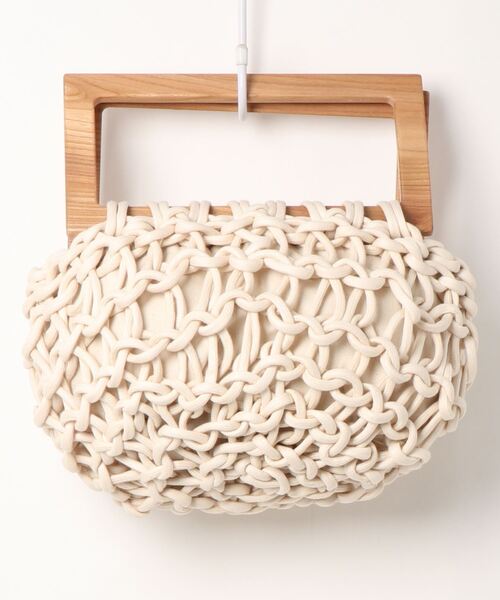 ALIENINA(アリエニーナ)の「【ALIENINA/アリエニーナ 】 IRIS ハンドバッグ(ハンドバッグ・レディース・ホワイト・FREE)」の4枚目の写真