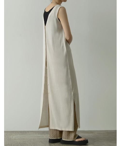 綿タッチアクリル前後2wayニットノースリカーディガン カーディガン ボレロ Re Edit リエディ のファッション通販 Zozotown