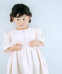 LOWRYS FARM | コットンレースカラーブラウス　942851(シャツ/ブラウス)