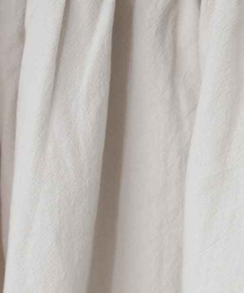 LOWRYS FARM（ローリーズファーム）の「コットンレースカラーブラウス　942851（シャツ/ブラウス・キッズ・ブラック/オフホワイト/オレンジ・130/120/110）」の19枚目の写真