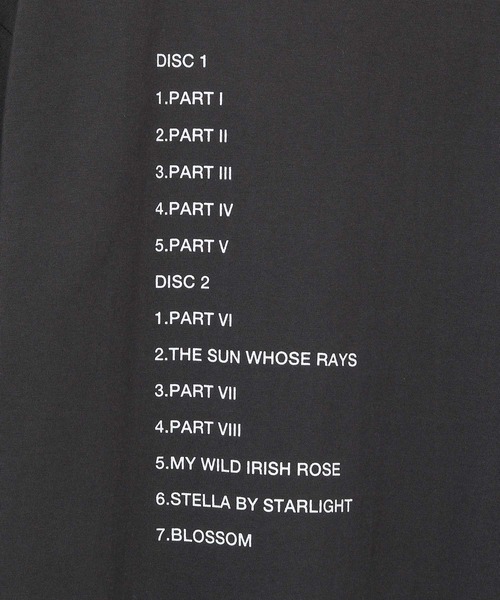 ADAM ET ROPE'(アダムエロペ)の「【ECM×10C】Keith Jarrett La Fenice(Tシャツ/カットソー・メンズ・ブラック/ホワイト・L/M/XL)」の5枚目の写真
