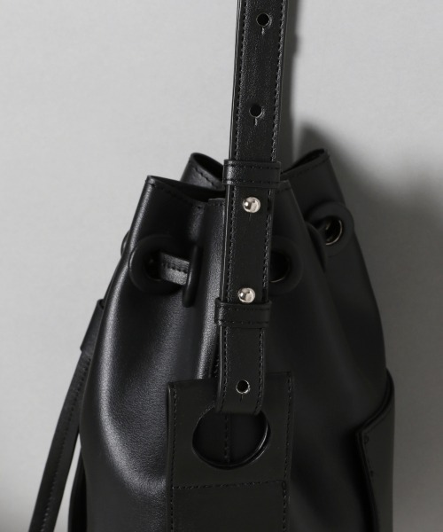 JEANASIS（ジーナシス）の「フェイクレザーバケットバッグ/948304（ショルダーバッグ・レディース・グリーン/ブラック/ブラウン/ホワイト・FREE）」の16枚目の写真