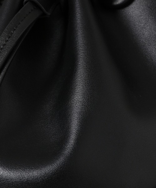 JEANASIS（ジーナシス）の「フェイクレザーバケットバッグ/948304（ショルダーバッグ・レディース・グリーン/ブラック/ブラウン/ホワイト・FREE）」の19枚目の写真