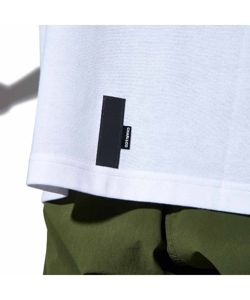 CHARI&CO（チャリアンドコー）の「CHARI&CO EMBROIDERY BOLD LOGO TEE "CTET" Tシャツ（Tシャツ/カットソー・メンズ・ホワイト/ブラック・SMALL/MEDIUM/LARGE/X-LARGE）」の13枚目の写真