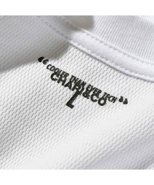 CHARI&CO（チャリアンドコー）の「CHARI&CO EMBROIDERY BOLD LOGO TEE "CTET" Tシャツ（Tシャツ/カットソー・メンズ・ホワイト/ブラック・SMALL/MEDIUM/LARGE/X-LARGE）」の15枚目の写真