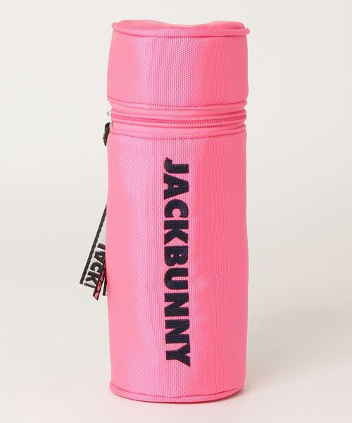 Jack Bunny!!(ジャックバニー)の「【Jack Bunny!!】保冷ボトルホルダー(ゴルフグッズ)」|ピンク