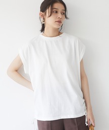 RAY CASSIN FAVORI | ・RAY CASSIN サイドドロストフレンチＴシャツ＊(Tシャツ/カットソー)