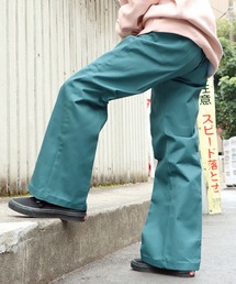 メンズのチノパンツ グリーン カーキ 緑色系 フレア ブーツカット ファッション通販 Zozotown