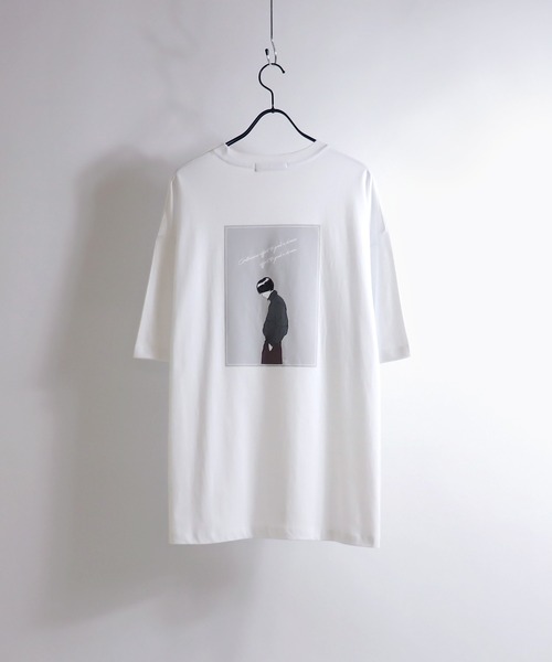 Confirm（コンファーム）の「Confirm / コンファーム ボーイ/ガール イラストビッグTシャツ（Tシャツ/カットソー・メンズ・ホワイト/ホワイト系その他/ベージュ/ブラック/ミント/チャコールグレー/ブラック系その他・M/L）」の12枚目の写真
