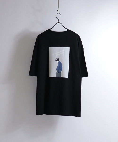 Confirm（コンファーム）の「Confirm / コンファーム ボーイ/ガール イラストビッグTシャツ（Tシャツ/カットソー・メンズ・ホワイト/ホワイト系その他/ベージュ/ブラック/ミント/チャコールグレー/ブラック系その他・M/L）」の19枚目の写真