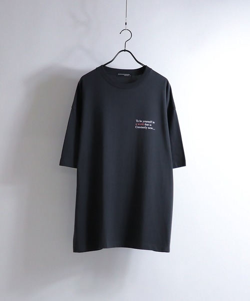 Confirm（コンファーム）の「Confirm / コンファーム ボーイ/ガール イラストビッグTシャツ（Tシャツ/カットソー・メンズ・ホワイト/ホワイト系その他/ベージュ/ブラック/ミント/チャコールグレー/ブラック系その他・M/L）」の14枚目の写真