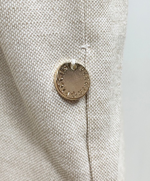 PICCIN（ピッチン）の「【日本製】リボンベルト付きサロペット（サロペット/オーバーオール・レディース・ライトグレー/ネイビー/サンドベージュ・M）」の16枚目の写真