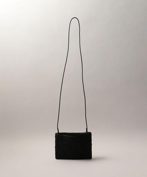 しょこた様　MAISON N.H PARIS　ラフィア　ショルダーバッグ Lotta様専用MAISON N.H PARIS LEILAラフィアショルダー - メルカリ