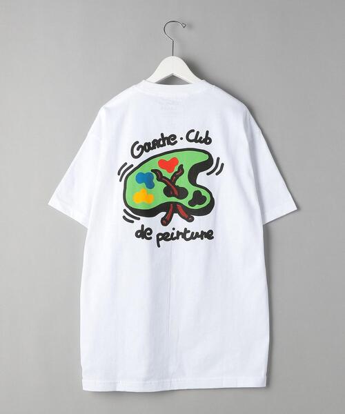 GOUACHE(ガッシュ)の「<GOUACHE> CLUB DE PEINTURE/Tシャツ(Tシャツ/カットソー・メンズ・ホワイト・MEDIUM/LARGE)」の2枚目の写真