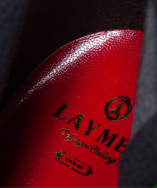 LAYMEE(レイミー)の「Kalmia boots / カルミアブーツ(ブーツ・レディース・ブラック/ベージュ・S/M/L)」の4枚目の写真