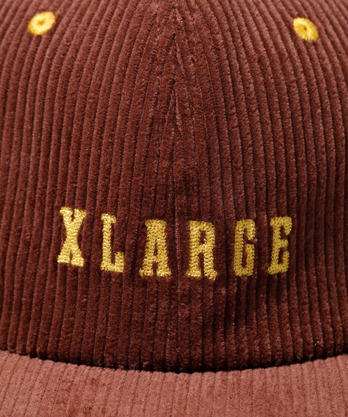 XLARGE(エクストララージ)の「CORDUROY 6PANEL CAP(キャップ・メンズ・ネイビー/ブラウン/ブラック・ONE SIZE)」の10枚目の写真