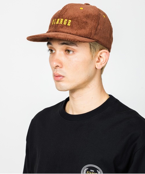 XLARGE(エクストララージ)の「CORDUROY 6PANEL CAP(キャップ・メンズ・ネイビー/ブラウン/ブラック・ONE SIZE)」の12枚目の写真