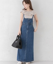 URBAN RESEARCH Sonny Label | サスペンダー付きデニムスカート(スカート)