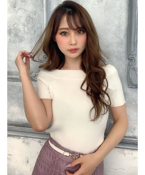 RESEXXY(リゼクシー)の「オープンワークマーメイドスカート(スカート・レディース・ブラック/ブラウン/アイボリー/ラベンダー・FREE)」の6枚目の写真