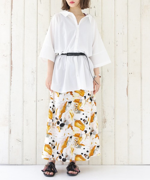 osharewalker（オシャレウォーカー）の「『ノンバックルファッションベルト』（ベルト・レディース・ブラック/キャメル/アイボリー・FREE）」の8枚目の写真