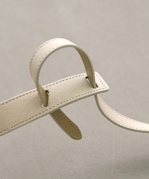 osharewalker（オシャレウォーカー）の「『ノンバックルファッションベルト』（ベルト・レディース・ブラック/キャメル/アイボリー・FREE）」の14枚目の写真