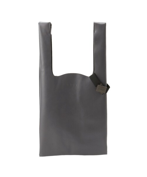 anello（アネロ）の「◆anello/アネロ ALTON レザータッチ トートバッグ（エコバッグ/サブバッグ・メンズ・ライトブルー/ブラウン系/ダークグレー/キャメル/ネイビー/ブラック/ピンク系/シルバー/ピンク系その他/グリーン・99）」の3枚目の写真
