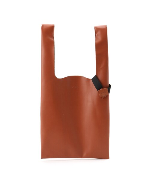 anello（アネロ）の「◆anello/アネロ ALTON レザータッチ トートバッグ（エコバッグ/サブバッグ・メンズ・ライトブルー/ブラウン系/ダークグレー/キャメル/ネイビー/ブラック/ピンク系/シルバー/ピンク系その他/グリーン・99）」の19枚目の写真