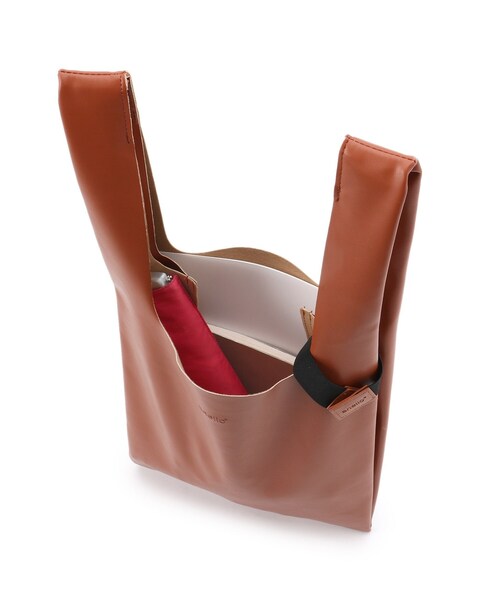 anello（アネロ）の「◆anello/アネロ ALTON レザータッチ トートバッグ（エコバッグ/サブバッグ・メンズ・ライトブルー/ブラウン系/ダークグレー/キャメル/ネイビー/ブラック/ピンク系/シルバー/ピンク系その他/グリーン・99）」の13枚目の写真