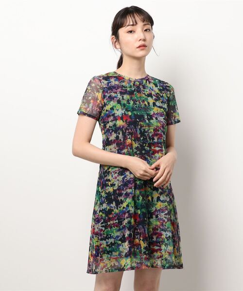 Desigual(デシグアル)の「ワンピース半袖 ANN(ワンピース・レディース・グリーン・M/L/S/SS/2L)」の4枚目の写真