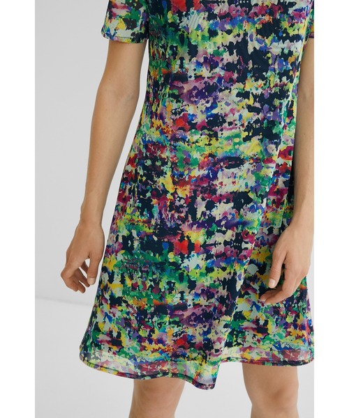 Desigual(デシグアル)の「ワンピース半袖 ANN(ワンピース・レディース・グリーン・M/L/S/SS/2L)」の6枚目の写真