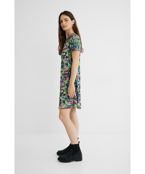 Desigual(デシグアル)の「ワンピース半袖 ANN(ワンピース・レディース・グリーン・M/L/S/SS/2L)」の9枚目の写真