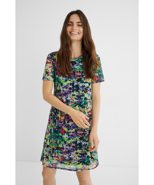 Desigual(デシグアル)の「ワンピース半袖 ANN(ワンピース・レディース・グリーン・M/L/S/SS/2L)」の11枚目の写真