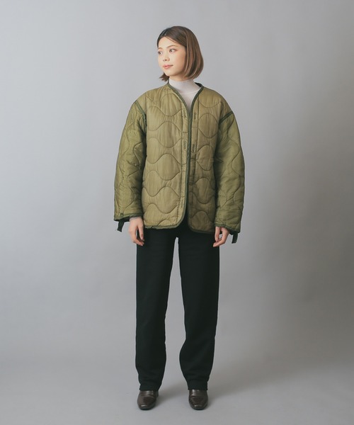 MILITARY(ミリタリー)の「実物 新品 米軍M-65フィールドジャケット用ライナー【ボタン無し】(テーラードジャケット・メンズ・オリーブ・S/M)」の19枚目の写真