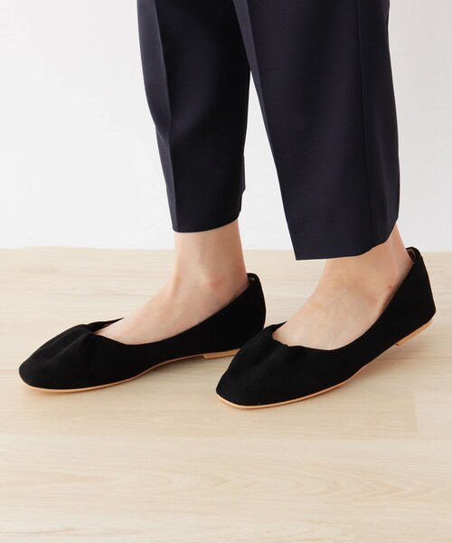 SHOO・LA・RUE(シューラルー)の「◆◆【制菌・消臭】ギャザーやわらかパンプス(パンプス・レディース・カーキ/ブラック/ベージュ系7/サンドベージュ・30/35/50/25/40/45)」の10枚目の写真