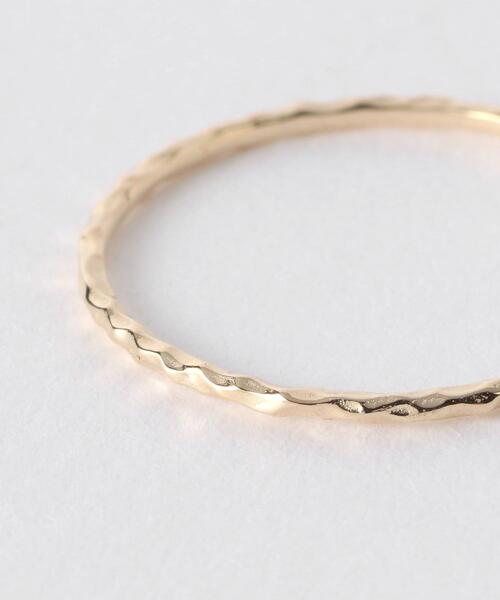 BEAUTY&YOUTH UNITED ARROWS（ビューティーアンドユースユナイテッドアローズ）の「BY 10K タイニー リング（リング・メンズ・その他1/その他2・11/9/15 /19/21）」の5枚目の写真