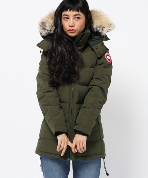 BEAUTY&YOUTH UNITED ARROWS（ビューティーアンドユースユナイテッドアローズ）の「BYBC CANADA GOOSE BELLEVILLE ダウンジャケット◆（ダウンジャケット/コート・レディース・ブラック/ベージュ/オリーブ・MEDIUM/SMALL）」の3枚目の写真