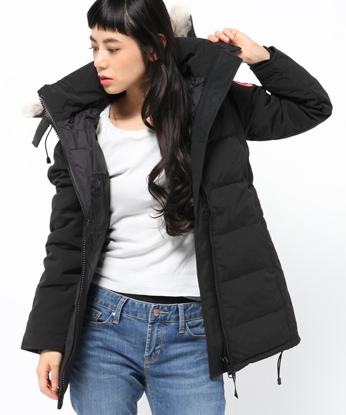 BEAUTY&YOUTH UNITED ARROWS（ビューティーアンドユースユナイテッドアローズ）の「BYBC CANADA GOOSE BELLEVILLE ダウンジャケット◆（ダウンジャケット/コート・レディース・ブラック/ベージュ/オリーブ・MEDIUM/SMALL）」の7枚目の写真