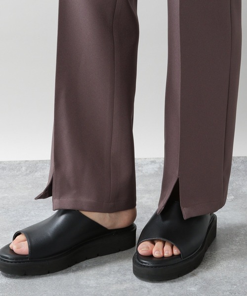 RAGEBLUE（レイジブルー）の「センタープレス/PEスソスリットフレアパンツ/957081（スラックス・メンズ・ブラック/ベージュ系その他2・MEDIUM/LARGE）」の18枚目の写真