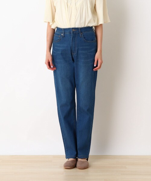 SHOO・LA・RUE（シューラルー）の「◆【S-LL/股下長め/3Dスキャン】スラウチーテーパードパンツ（その他パンツ・レディース・オリーブ/ベージュ/ダークネイビー/ブルー・03/02/04/01）」の5枚目の写真