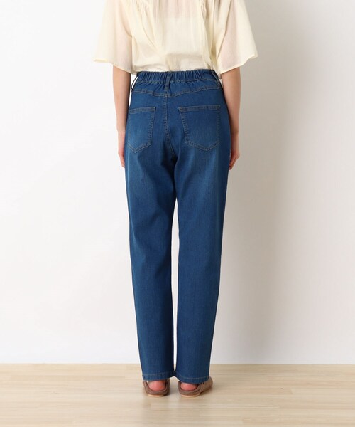 SHOO・LA・RUE（シューラルー）の「◆【S-LL/股下長め/3Dスキャン】スラウチーテーパードパンツ（その他パンツ・レディース・オリーブ/ベージュ/ダークネイビー/ブルー・03/02/04/01）」の7枚目の写真