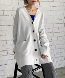 PAGEBOY | WフェイスVネックBIGカーディガン(ニット/セーター)