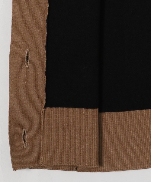 PAGEBOY（ページボーイ）の「WフェイスVネックBIGカーディガン（ニット/セーター・レディース・オフホワイト/ブラック/ブラウン系その他/グレイッシュベージュ・FREE）」の18枚目の写真